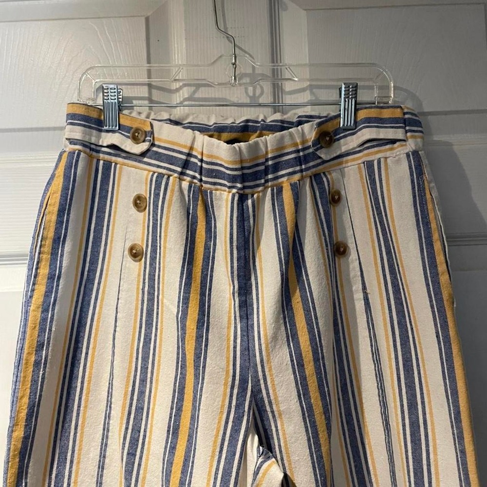 Robert Louis striped wide leg pants with vertical stripes - Picture 5 of 5